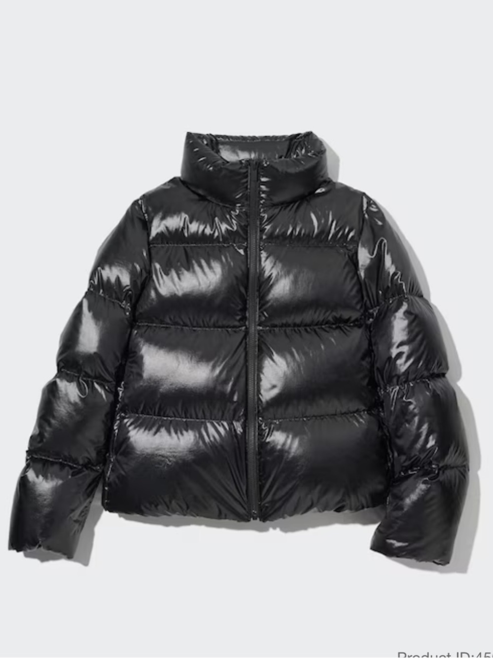 Uniqlo Ultra Light Down Shiny Puffer Jacket, Black, Size XL